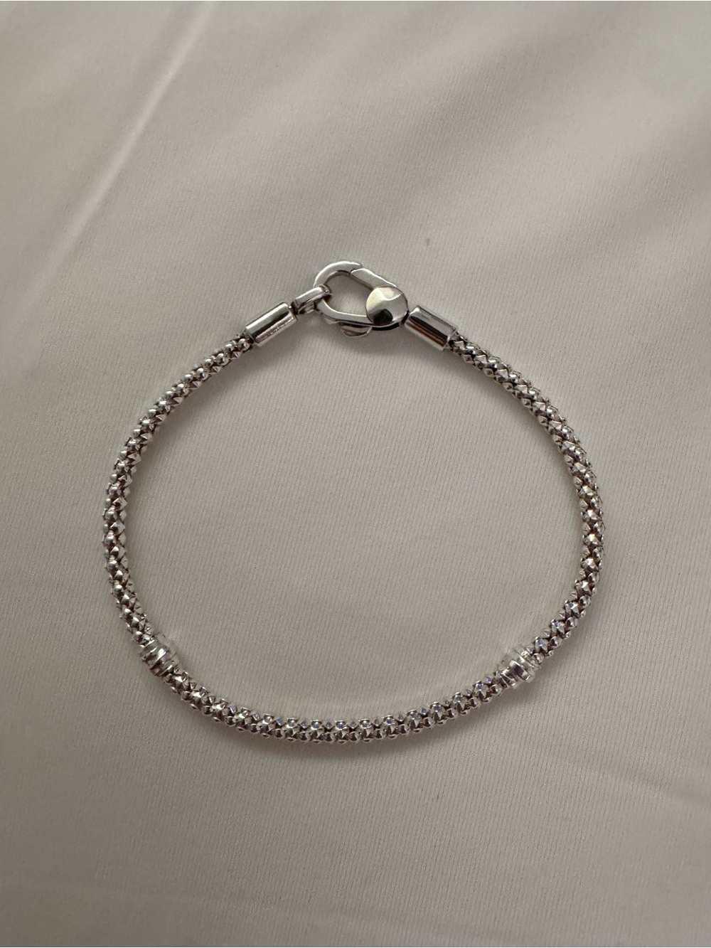 Pandora Studded Clasp Charm Bracelet
